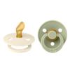 BIBS Colour Pacifiers, 0–6 Months, 2-Pack, Ivory/Sage view 1