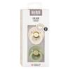 BIBS Colour Pacifiers, 0–6 Months, 2-Pack, Ivory/Sage view 3
