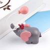 Abaodam 3 Sets Resin Elephant Cake Decorations with Balloon Ornaments, 2 Pieces Each view 4