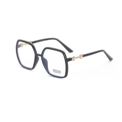 Xiaoki Reading Glasses, Fashion Square Frames for Women, Black, +2.5