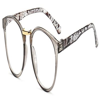 Xiaoki Stylish Metal Reading Glasses, Pink, +2.0
