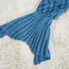 JUIYU Soft Warm Fish-Knit Blanket Sleeping Bag for All Seasons, 145 x 70 cm view 2