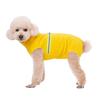 BT Bear Small Dog Sweater, Soft Fleece with Reflective Vest, Dog Sweatshirt, Puppy Winter Clothing, Warm Jacket, Coat, Apparel (Yellow, XL) view 1