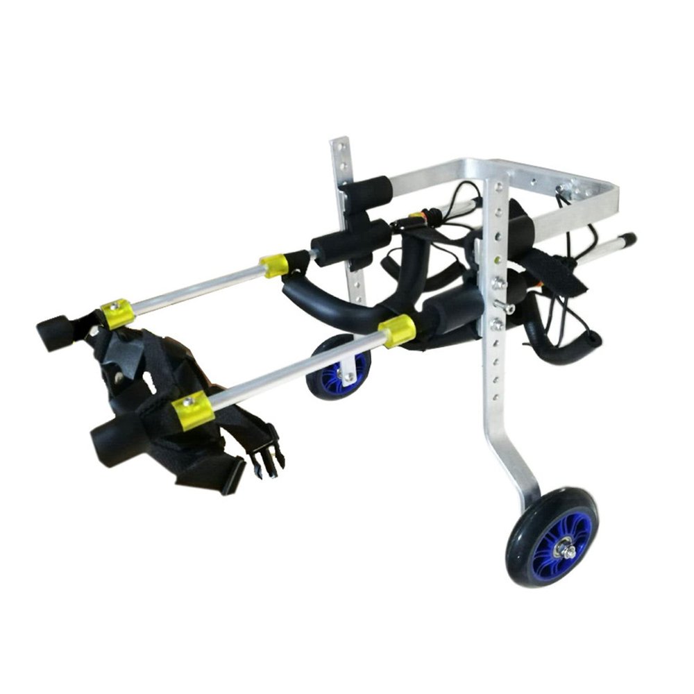 KROITY Adjustable 2-Wheel Dog Wheelchair for Rear-Leg Support