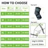 MILAIUN 2-Pack Knee Braces, Non-Slip Unisex Knee Support for Sports, 2XL view 2