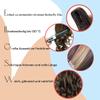 CAISHA 70 cm Clip-On Ponytail Hairpiece, Brown Blonde Highlighted H704 view 3