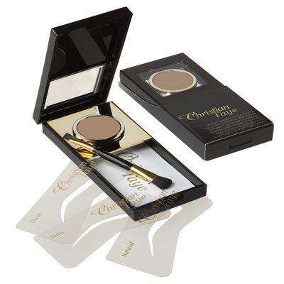 Christian Faye Semi-Permanent Waterproof Eyebrow Makeup, Dark Brown