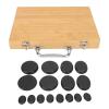 Sonew 16-Piece Hot Stone Massage Set, Fast Heating, Round Stones, EU view 1