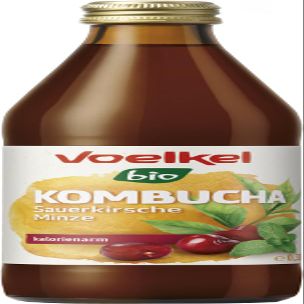 Sour Cherry Mint Kombucha, 6 x 0.33 L