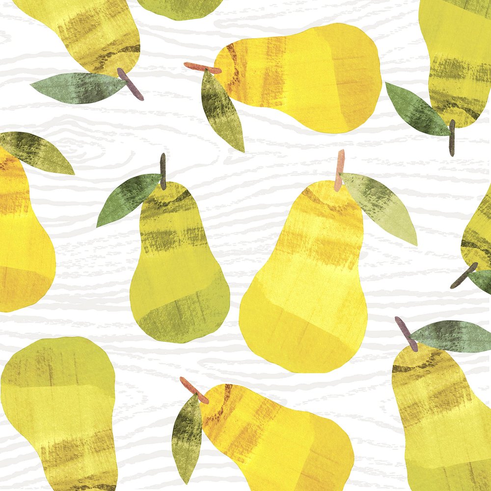 20 Garden Pear Napkins