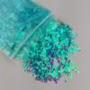 THCBD 10g AB Nail Glitter Flakes, Shell Sparkle view 3