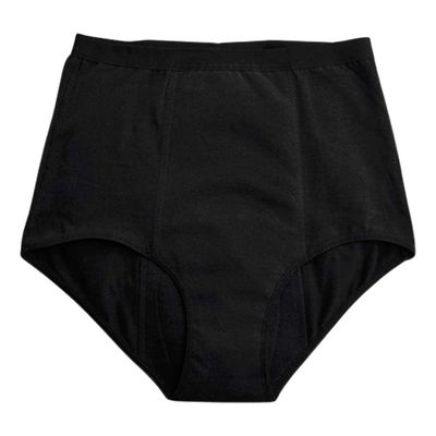 IMSEVIMSE High-Waist Period Underwear, Black, XS, Heavy Flow (3-Pack)