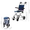 Lightweight Folding Self-Propelled Wheelchair Transfer Chair for Outdoor Use view 3