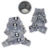 Klippo Dog/Puppy Pajamas, Ultra-Thick Plush, Penguins, Turtleneck, Size XL view 2