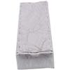 sunwes Silver Rectangular PU Leather Manicure Hand Rest view 3