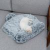 Koomuao Cat Sleeping Bag Bed, Warm Self-Warming Covered Cave, Brown view 4