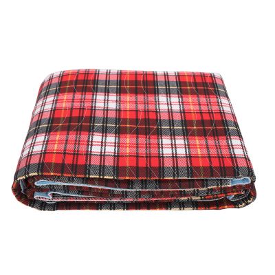 Luqeeg Washable Incontinence Bed Pad, 3-Layer Waterproof Cotton, 35.4 x 47.2 in