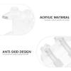 Mipcase 2-Piece Aquarium Background Clips, Transparent Adjustable Acrylic Clamps view 2