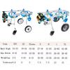 KROITY Adjustable 4-Wheel Dog Wheelchair for Front and Hind Legs view 2