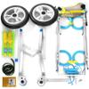 KROITY Adjustable 4-Wheel Dog Wheelchair for Front and Hind Legs view 4