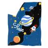 POLERO Space Blanket for Boys and Girls, Universe Planet Bed Blanket, Lightweight Throw, XL view 1