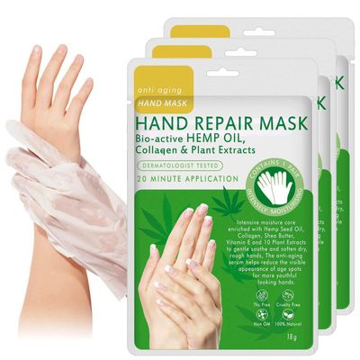 Moisturizing Hand Mask, 3 Pairs