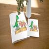 Mikalino Personalized Child Health Record & Vaccination Passport Cover Set, Cute Dinosaurs, 3-Piece, 7039_Dinosaurs view 4