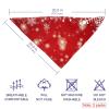 Snowy Christmas 2-Pack Bandanas for Dogs, Cats & Puppies view 3