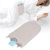 Food-Grade Silicone Hot Water Bottle, 3–5 Hour Insulation, Knitted Cover, Gray view 3