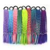 YAHUO Kids' Box-Braid Ponytail Hair Extension with Elastic Band view 2