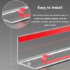 WDJBPSH Clear 90-Degree Wall Corner Protector with Adhesive Tape view 4