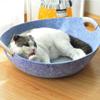 AnsonBoy Brown Felt Cat Bed with Cushion view 3