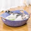 AnsonBoy Brown Felt Cat Bed with Cushion view 4