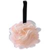 Light Pink Nylon Shower Sponge, 14 cm, Super Soft view 1