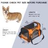 Pet Carrier Bag, Halloween Background (12), Soft-Sided Pet Travel Bag for Cats, Dogs and Puppies, Comfortable, Portable, Foldable, Airline Approved view 3