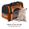 Pet Carrier Bag, Halloween Background (12), Soft-Sided Pet Travel Bag for Cats, Dogs and Puppies, Comfortable, Portable, Foldable, Airline Approved view 4