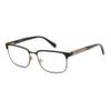 FOSSIL FOS 7146/G 0UH Black/Antique Gold Men's Eyeglass Frames, 54/17/140 view 1
