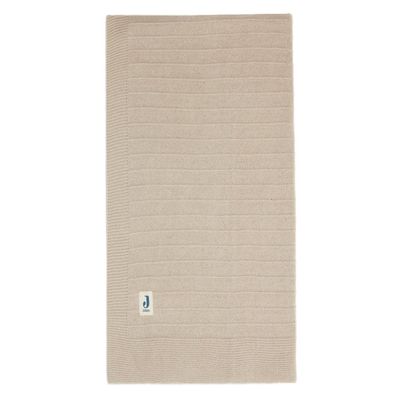 Jollein Pure Knit Bassinet Blanket, Nougat, 75 x 100 cm