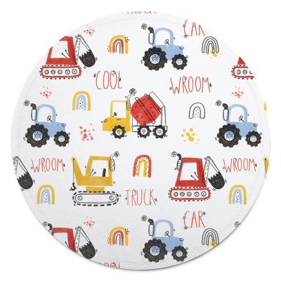 Hand-Drawn Digger Pet Blanket, 90 cm