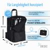 Birdee Foldable Stroller Travel Bag for GB Pockit Strollers, Black view 2