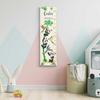 GRAVURZEILE Wooden Height Chart for Children, Panda Design, Personalized view 2