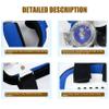 Universal ROM Hinged Knee Brace, Adjustable Postoperative Knee Stabilizer (Color: No Straps) view 2