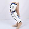 Universal ROM Hinged Knee Brace, Adjustable Postoperative Knee Stabilizer (Color: No Straps) view 4