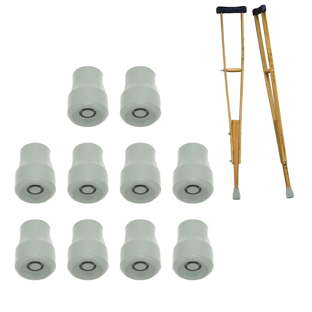 Rubber Tips for Canes and Crutches, 22 mm Inner Diameter