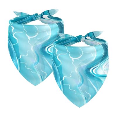 2-Pack Dog Bandanas for Small, Medium, and Large Dogs and Cats