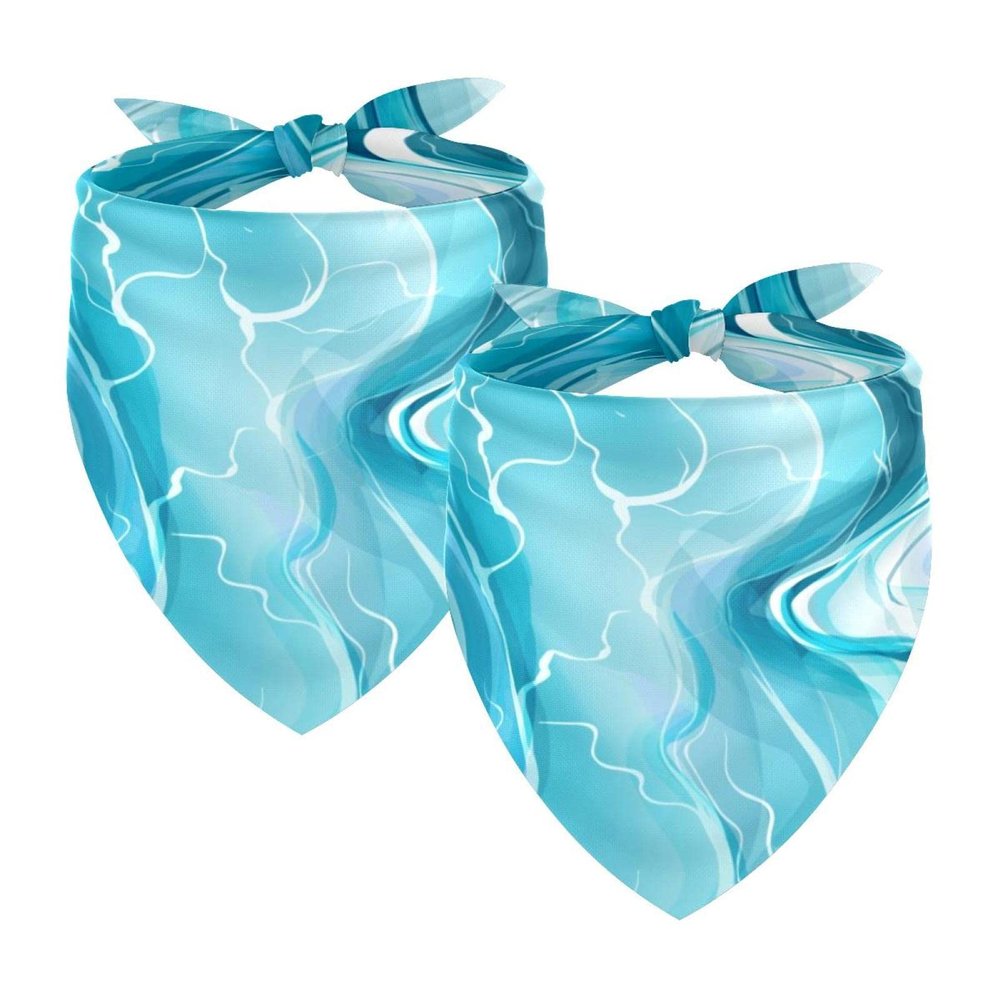 2-Pack Dog Bandanas for Small, Medium, and Large Dogs and Cats