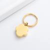 Dog Paw Print Cremation Ash Keychain – Memorial Pendant for Dog or Cat view 4