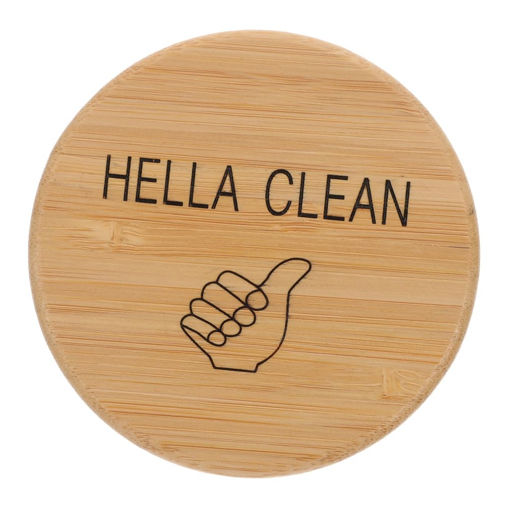 Mobestech Double-Sided Dishwasher Magnet, Clean/Dirty, Bamboo