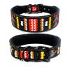 Reflective Adjustable Dog Collar with Buckle, Ripple, Size S view 1
