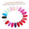 Nail Art Practice Wheel, 20 Colors, Plastic view 3